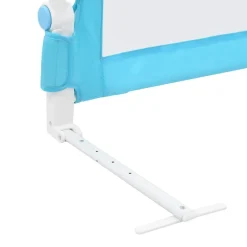 vidaXL Barandilla de seguridad cama de niño poliéster 120x42 cm Azul Sale