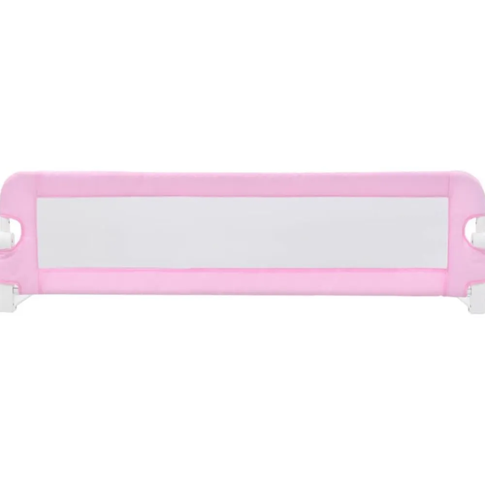 Niños vidaXL Protección Para El Bebé-Barandilla de seguridad cama de niño poliéster 120x42 cm