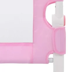 Niños vidaXL Protección Para El Bebé-Barandilla de seguridad cama de niño poliéster 120x42 cm