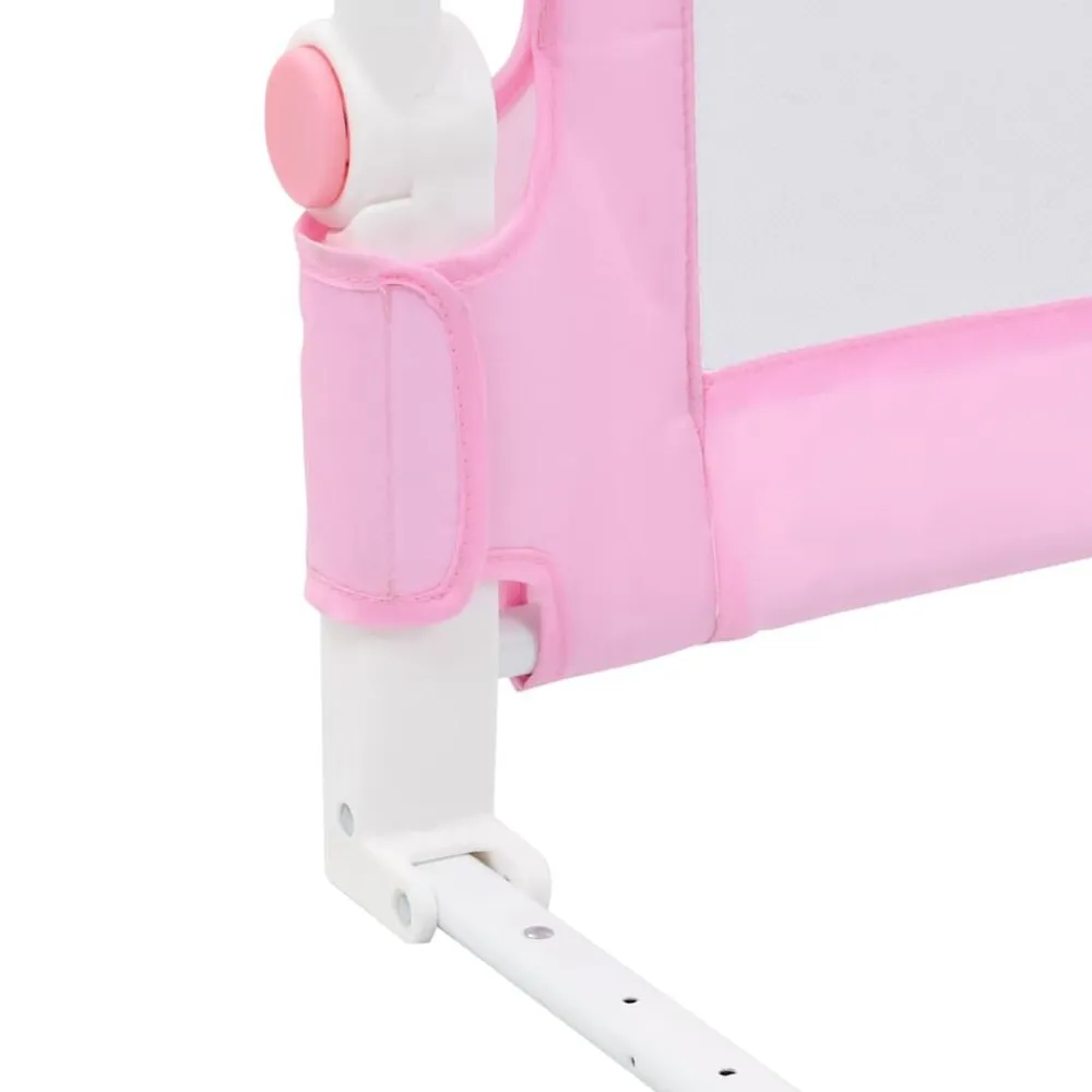 Niños vidaXL Protección Para El Bebé-Barandilla de seguridad cama de niño poliéster 120x42 cm