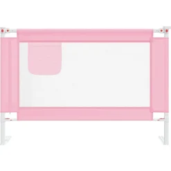 Niños vidaXL Protección Para El Bebé-Barandilla de seguridad cama de niño tela 100x25 cm