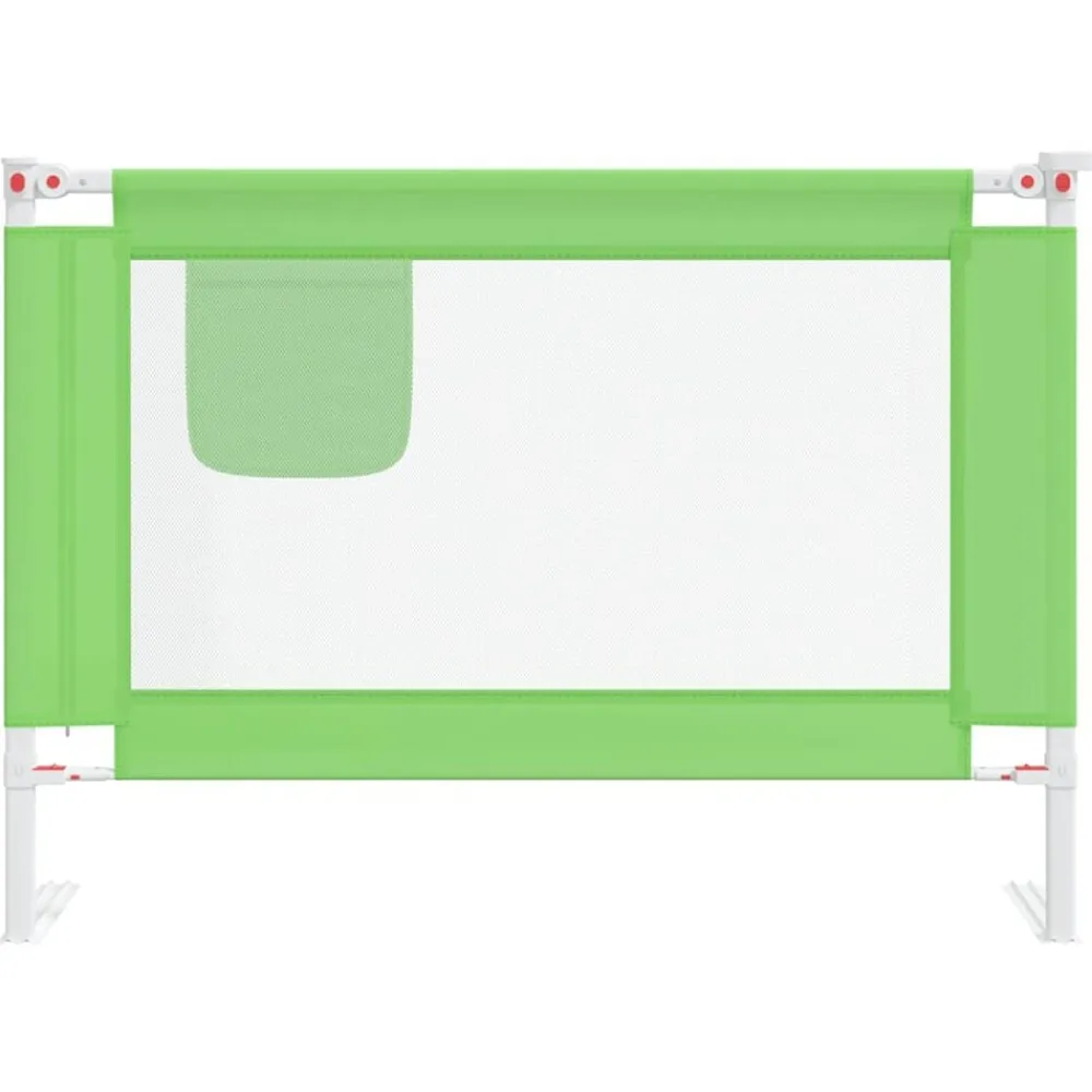 Niños vidaXL Protección Para El Bebé-Barandilla de seguridad cama de niño tela 90x25 cm