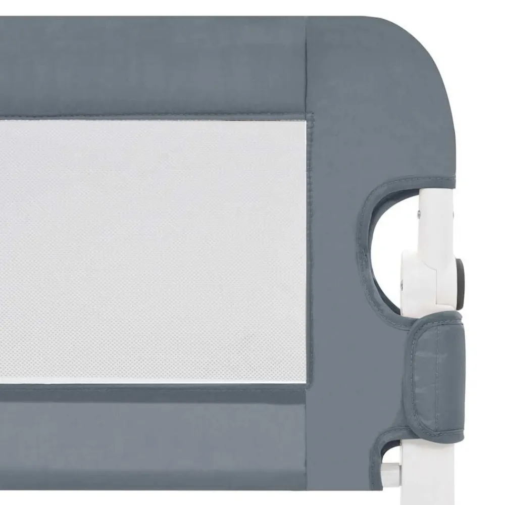 Niños vidaXL Protección Para El Bebé-Barandilla de seguridad cama de niño poliéster 102x42 cm
