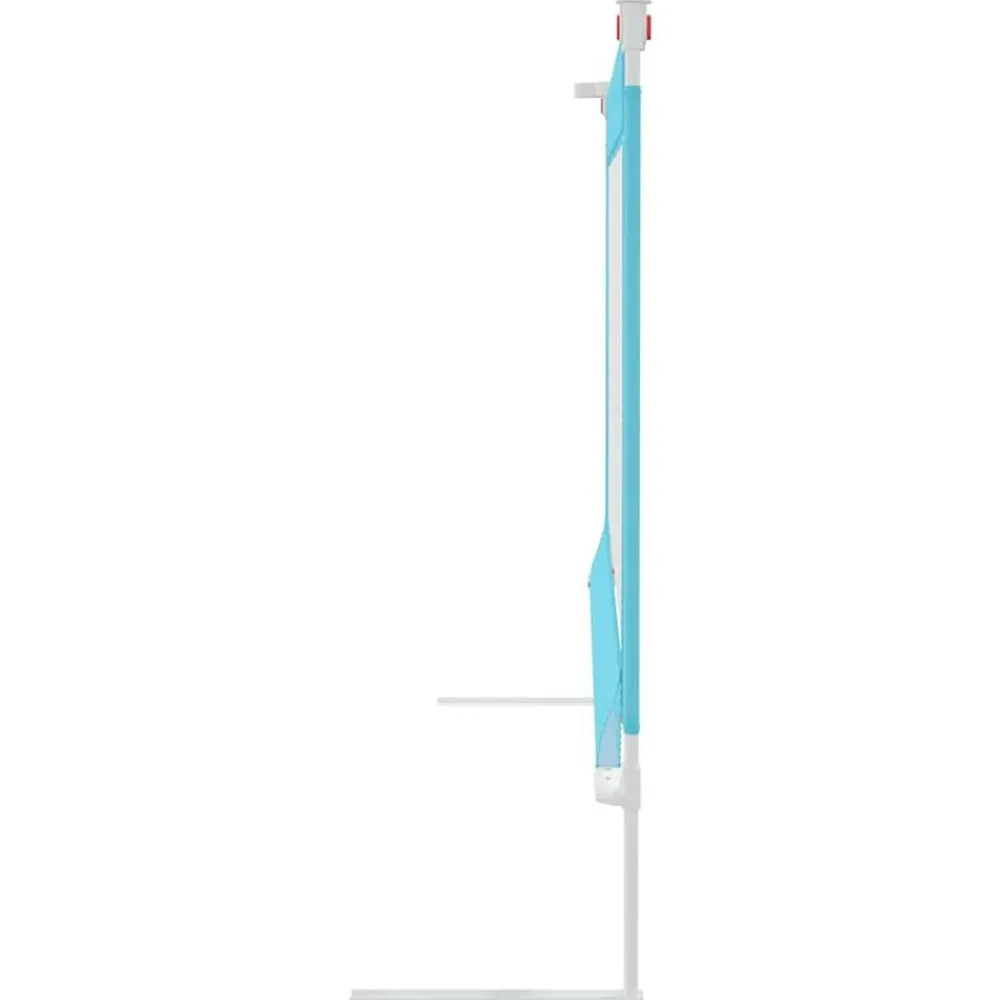 vidaXL Barandilla de seguridad cama de niño tela 90x25 cm Azul Clearance