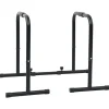 vidaXL Barra de Dips Manual Negro 116 x 66 x 74,5 cm Outlet