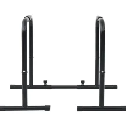 vidaXL Barra de Dips Manual Negro 116 x 66 x 74,5 cm Outlet