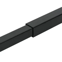 vidaXL Barra de seguridad ajustable para ventanas 710 -1200 mm Negro Online