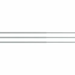 vidaXL Materiales De Construcción-Barras de seguridad ajustables para ventanas 3 uds 710-1200 mm