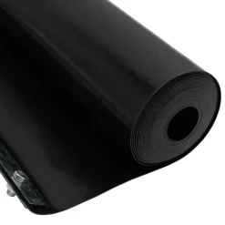 vidaXL Barrera antirraíces Negro 0,7 x 3 m Polietileno