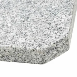 vidaXL Base de peso de sombrilla de granito cuadrada 25 kg Gris