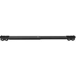 vidaXL Base para lavadora 2 pcs 72 x 5 x 4,5 cm Acero inoxidable Negro