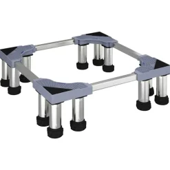 vidaXL Base para lavadora Gris 67 x 67 x 21,5 cm Acero inoxidable Clearance