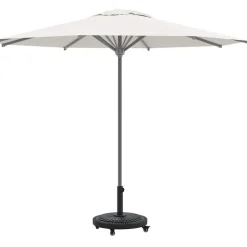 vidaXL Base para sombrilla Art Deco Negro Ø 45 x 39.5 cm Hierro Sale