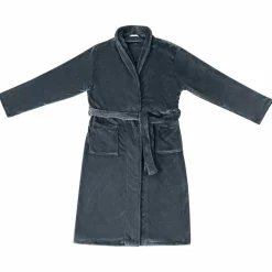 vidaXL Ropa Y Accesorios-Bata sin capucha s Franela