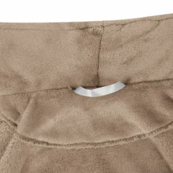 vidaXL Bata sin capucha s Franela Camel Discount