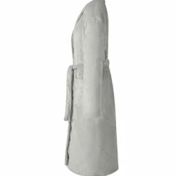 vidaXL Bata sin capucha s Franela Gris New