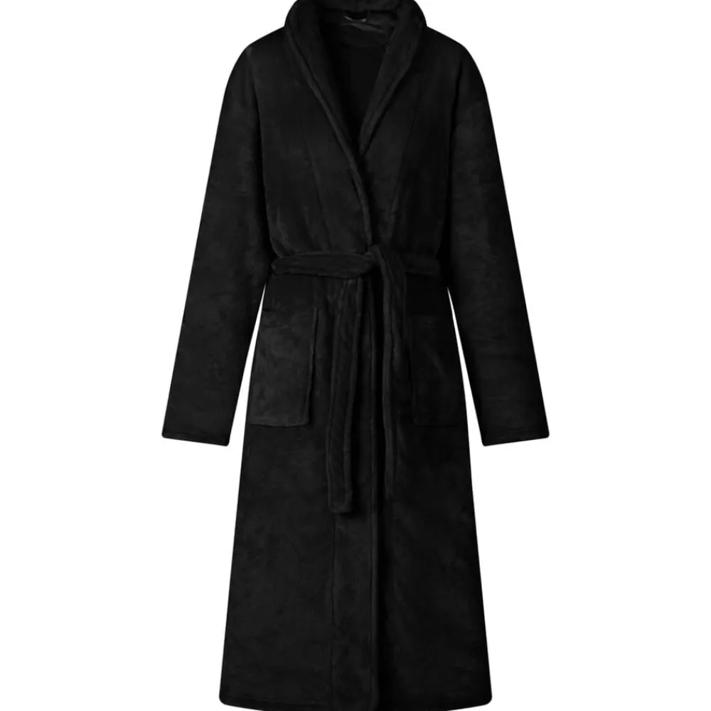 vidaXL Ropa Y Accesorios-Bata sin capucha s Franela