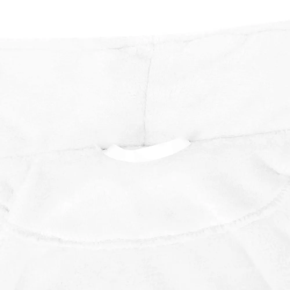 vidaXL Ropa Y Accesorios-Bata sin capucha s Franela