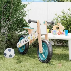 vidaXL Juguetes-Bicicleta de equilibrio para niños estampado