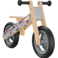 vidaXL Juguetes-Bicicleta de equilibrio para niños estampado