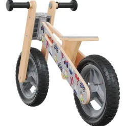 vidaXL Juguetes-Bicicleta de equilibrio para niños estampado