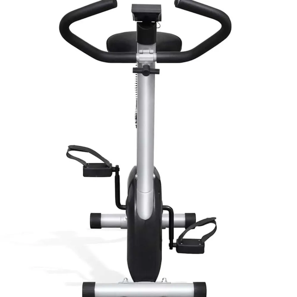 vidaXL Fitness Y Musculación-Bicicleta estática con sillín