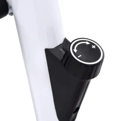 vidaXL Bicicleta estática con resistencia de cinta morada Morado Outlet