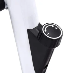 vidaXL Bicicleta estática con resistencia de cinta Azul Hot