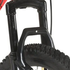 vidaXL Bicicleta montaña 21 velocidades 27,5 pulgadas rueda 38 cm Rojo Hot