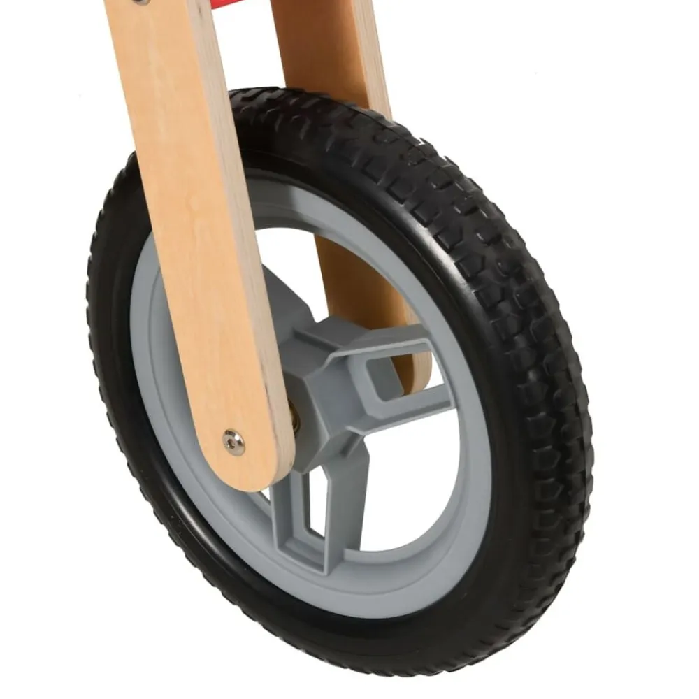 vidaXL Bicicleta sin pedales para niños Rojo New