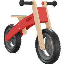 vidaXL Bicicleta sin pedales para niños Rojo New