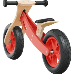vidaXL Bicicleta sin pedales para niños con neumáticos de aire Rojo Sale