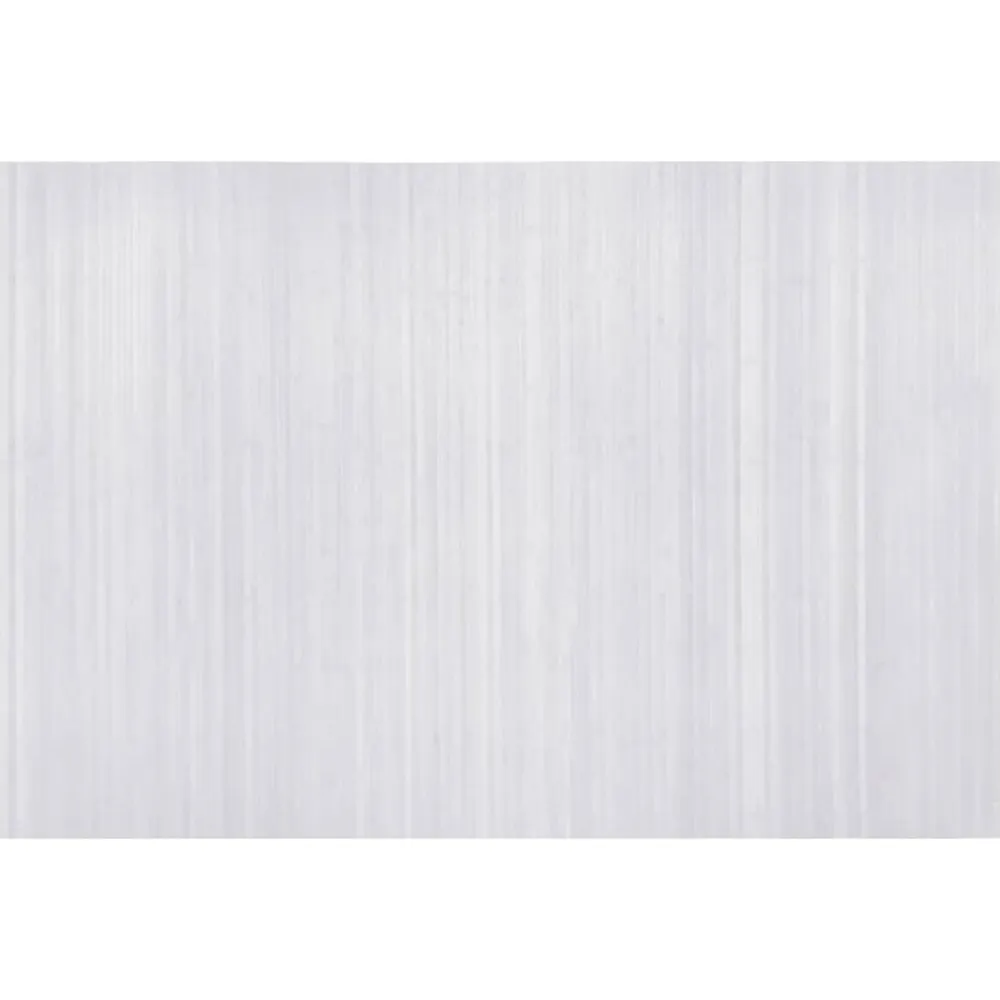 vidaXL Biombo divisor bambú ancho 250 cm alto 165 cm Blanco New
