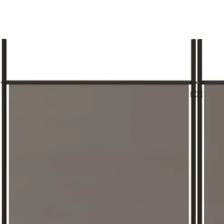 vidaXL Biombo divisor de 3 paneles de tela gris 150x220 cm Antracita Online