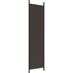 vidaXL Biombo divisor de 3 paneles de tela marrón 150x200 cm Marr&oacute;n Hot