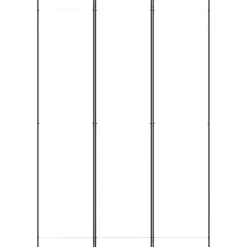 vidaXL Divisores De Ambientes-Biombo divisor de 3 paneles de tela 150x220 cm