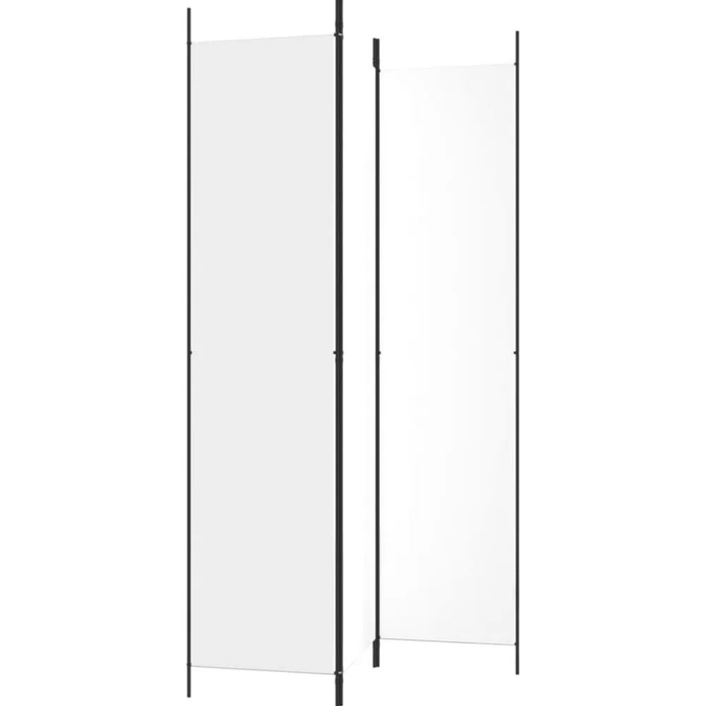 vidaXL Divisores De Ambientes-Biombo divisor de 3 paneles de tela 150x220 cm