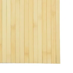 vidaXL Divisores De Ambientes-Biombo divisor de bambú color ancho 400 cm alto 165 cm