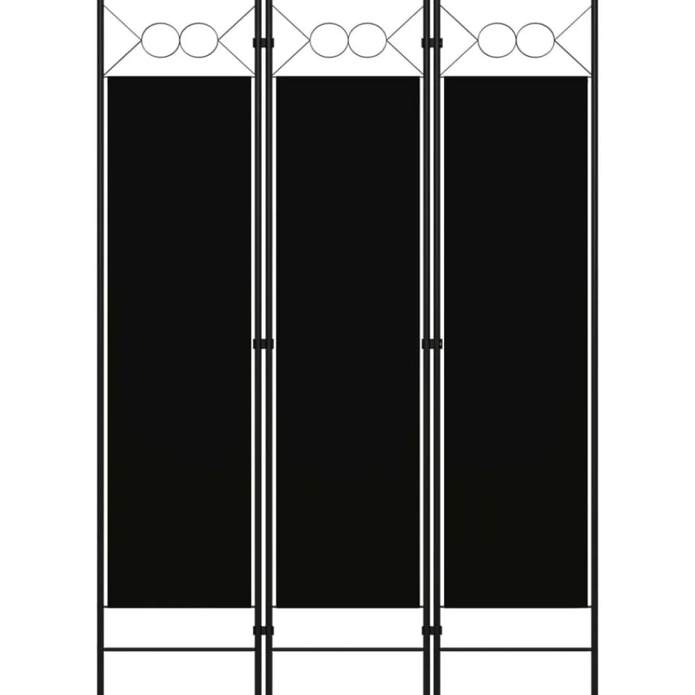 vidaXL Divisores De Ambientes-Biombo divisor de 3 paneles 120x180 cm