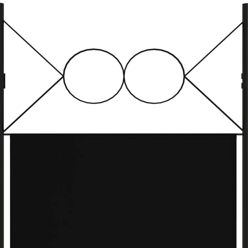 vidaXL Divisores De Ambientes-Biombo divisor de 3 paneles 120x180 cm