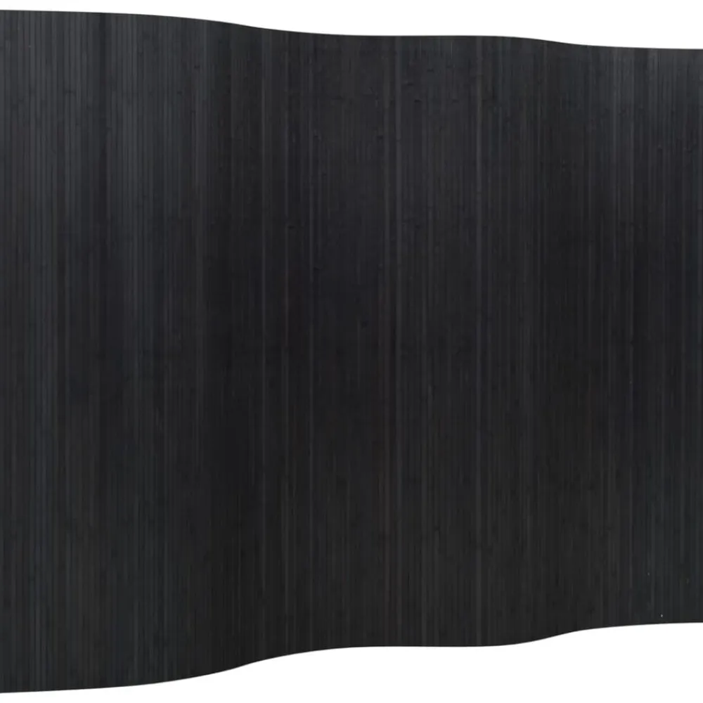 vidaXL Divisores De Ambientes-Biombo divisor de bambú ancho 250 cm alto 165 cm