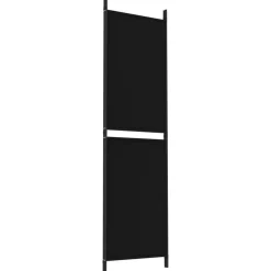 vidaXL Divisores De Ambientes-Biombo divisor de 3 paneles de tela 150x180 cm