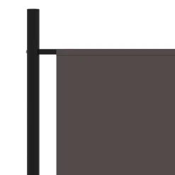 vidaXL Divisores De Ambientes-Biombo divisor de 1 panel gris 175x180 cm