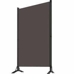 vidaXL Biombo divisor de 3 paneles gris 260x180 cm Antracita Clearance