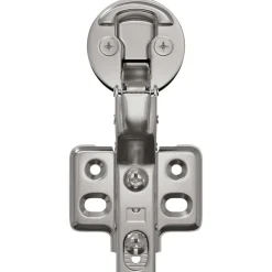 vidaXL Accesorios De Bricolaje-Bisagra 2 pcs Plateado 35 mm Hierro