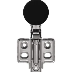 vidaXL Accesorios De Bricolaje-Bisagra 2 pcs Plateado 35 mm Hierro