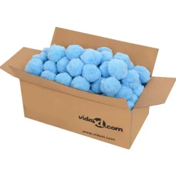 vidaXL Piscina Y Spa-Bolas filtro de piscina antibacterias 2100 g polietileno