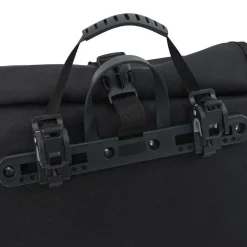 vidaXL Bolsa de bicicleta 32,5 x 17 x 57 cm Poliéster Negro Sale