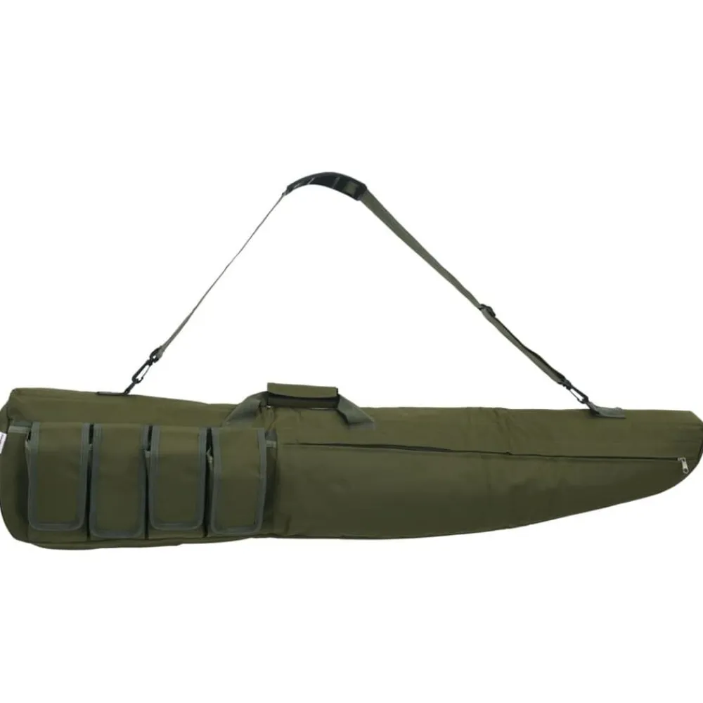vidaXL Bolsa para rifle con correa de hombro tela oxford 120 cm Verde Online