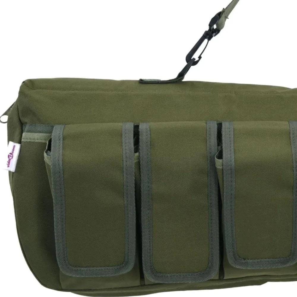 vidaXL Bolsa para rifle con correa de hombro tela oxford 120 cm Verde Online